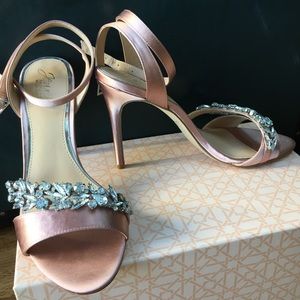 Jewel Badgley Mischka Merida Heels